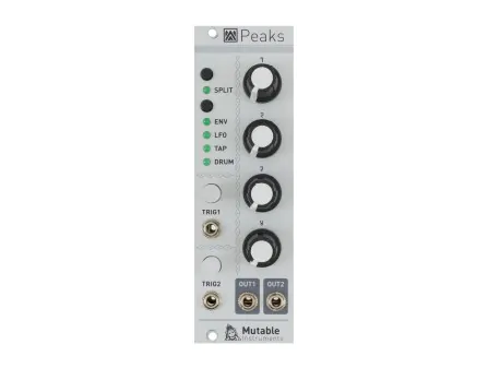 Peaks Dual LFO / Envelope / Drum Voice