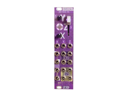 Mystic Circuits 3DVCA VCA + Mixer + Panner Mystic Circuits 3DVCA VCA + Mixer + Panner