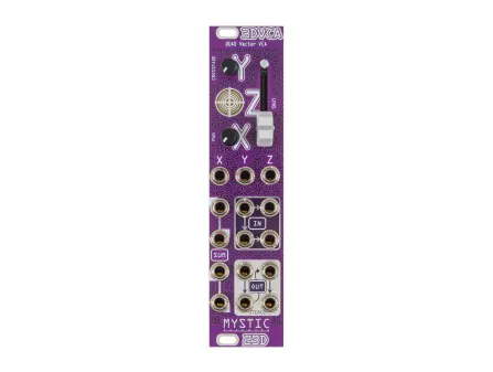 Mystic Circuits 3DVCA VCA + Mixer + Panner [USED]