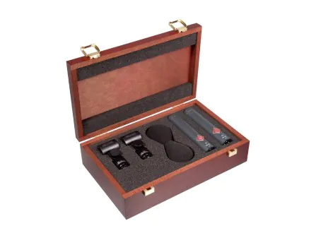 Neumann KM 185 - Stereo Set (Matte Black)