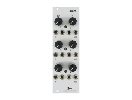 Nonlinear Circuits VCAs Triple VCA and Distortion Module [USED]