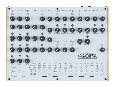 Kagouyar Polyphonic Desktop Synthesizer