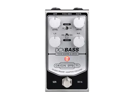 Origin DCX Bass Tone Shaper + Drive Pedal