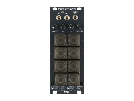 P4L PIKOCOREURO Lo-Fi Sample Mangler (Black)