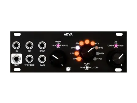 Plum Audio ADVA 1U Analog Multimode Filter