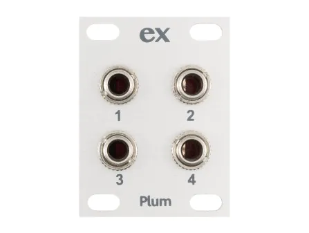Plum Audio ex6 Expander 1U (Silver) [USED]