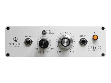 Pope Audio Dirty DC Desktop BBD Chorus Effect Pope Audio Dirty DC Desktop BBD Chorus Effect