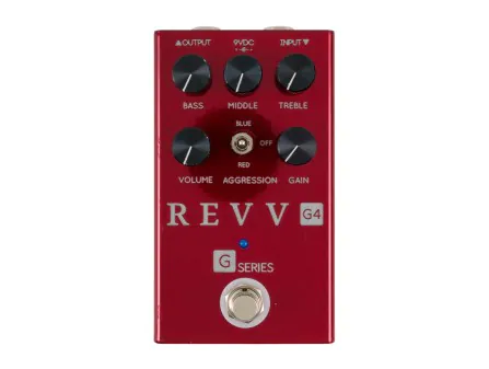 G4 V1 Distortion Pedal (Red)