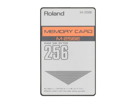 Roland M-256E Memory Card [VINTAGE]