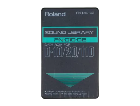 PN-D10-02 Sound Library ROM Card for D-10/20/110 PN-D10-02 Sound Library ROM Card for D-10/20/110