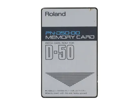 PN-D50-00 ROM Memory Card for D-50 PN-D50-00 ROM Memory Card for D-50