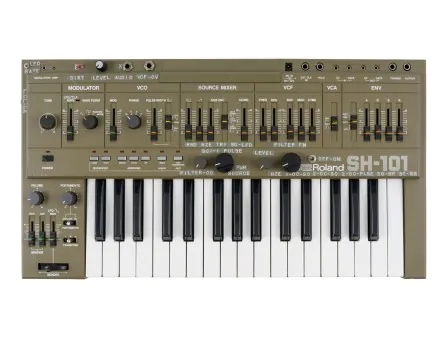 SH-101 Analog Keyboard Synthesizer (Gray)
