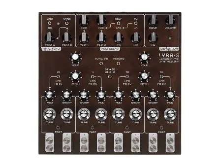 SOMA Lyra-8 Organismic Drone Synthesizer (Rust)