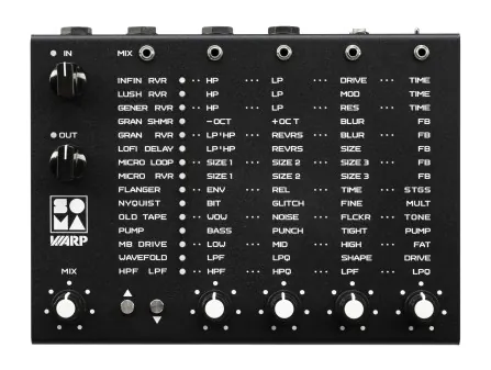 SOMA WARP Stereo Multi-Effect Processor SOMA WARP Stereo Multi-Effect Processor