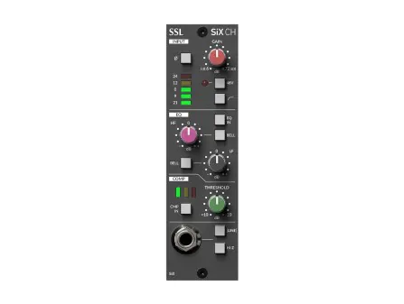 SSL SiX Channel Strip - 500 Series