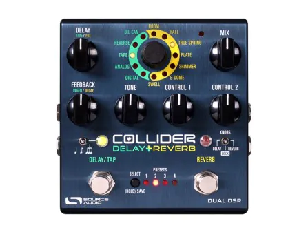 Source Audio Collider Delay + Reverb