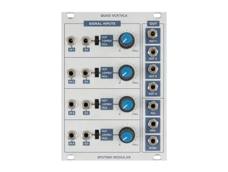 Sputnik Quad VCF/VCA Lowpass Gate + Mixer [USED]