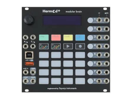 Squarp Hermod+ Modular Brain Sequencer + MIDI-CV Converter [USED]