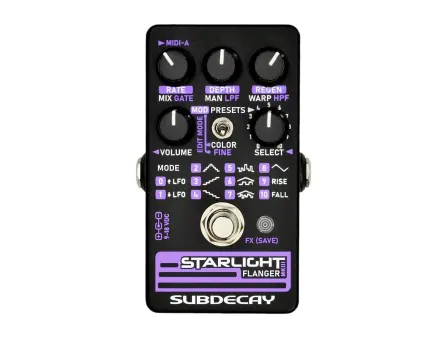 Subdecay Starlight MKIII Flanger Pedal