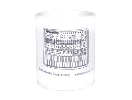Synth Evolution Buchla Music Easel Mug Synth Evolution Buchla Music Easel Mug