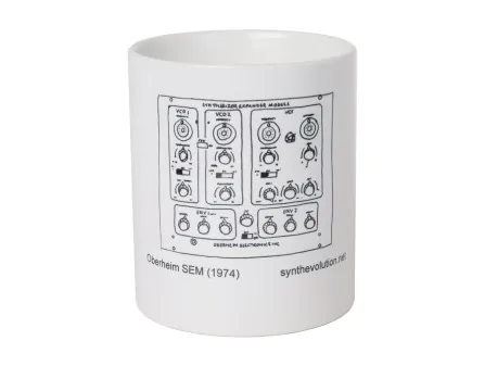 Synth Evolution Oberheim SEM Mug Synth Evolution Oberheim SEM Mug