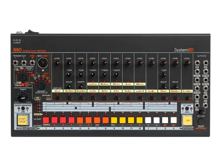 System 80 880 Desktop Analog Drum Machine