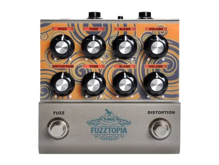 T-Rex FuzzTopia Fuzz + Distortion Pedal