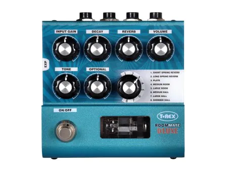 T-Rex RoomMate D'Luxe Tube-Driven Reverb Pedal