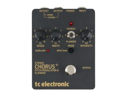 SCF Gold Chorus + Flanger Pedal