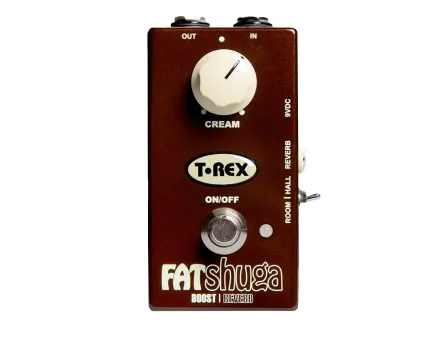 T-Rex Fat Shuga Boost + Reverb Pedal