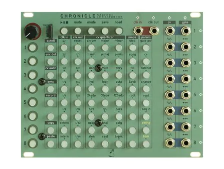 Tenderfoot Chronicle 8-Channel Sequencer Tenderfoot Chronicle 8-Channel Sequencer