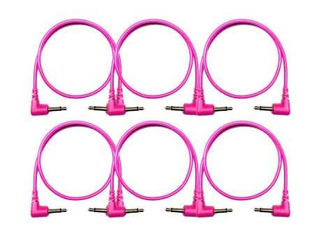 Tendrils Right Angle Eurorack Patch Cable 6-Pack Tendrils Right Angle Eurorack Patch Cable 6-Pack