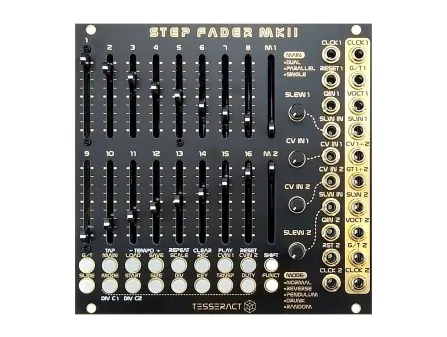 Tesseract Step Fader MKII Dual Sequencer
