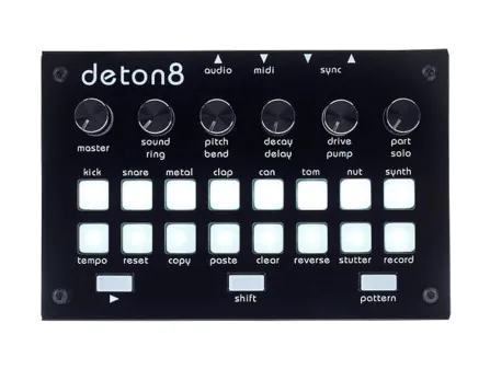 twisted electrons acid8 MKII ハイブリッドシンセ Twisted-Electrons Acid8 MKII Hybrid Acid Machine - YouTube