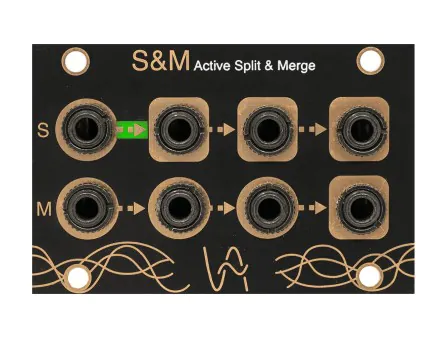 VoicAs S&M 1U Splitter and Merger