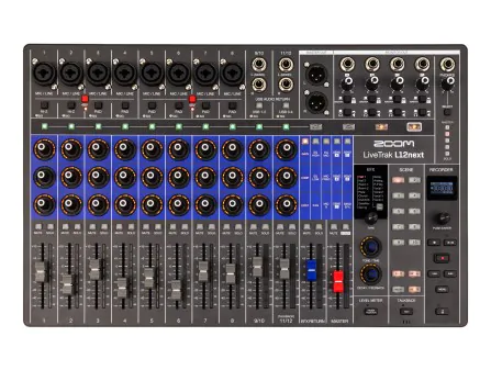 Zoom LiveTrak L12next Digital Mixer + Recorder