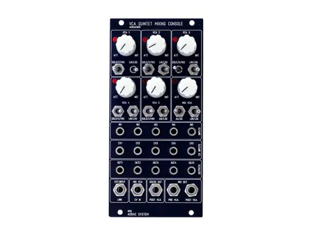 ADDAC 802 VCA Quintet Mixing Console