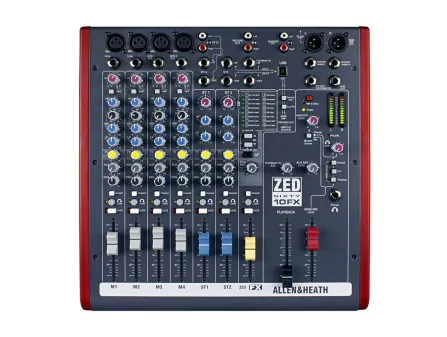 Allen & Heath ZED60-10FX, top view