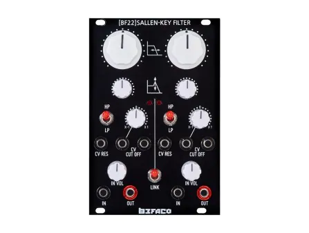 Befaco BF-22 Sallen Key Filter Befaco BF-22 Sallen Key Filter