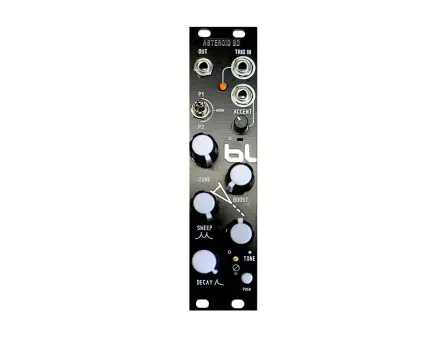 Blue Lantern Accented Asteroid Bass Drum