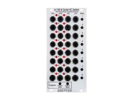 A-150-8 Octal Manual / Voltage Controlled Programmable Switches