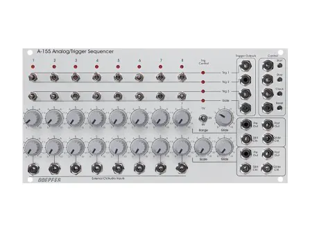 Doepfer A-155 Analog/Trigger Sequencer - 50HP Doepfer A-155 Analog/Trigger Sequencer - 50HP