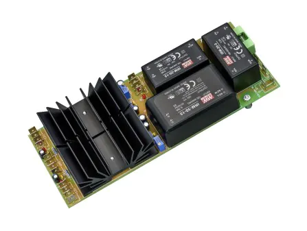 This beefy power supply features 2000mA on the +12V rail, 1200mA on -12V, and 4000mA on +5V.