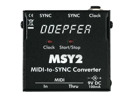 MSY2 MIDI to DIN Sync Interface