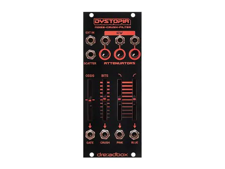 Dreadbox Dystopia Noise Bitcrush Filter Dreadbox Dystopia Noise Bitcrush Filter