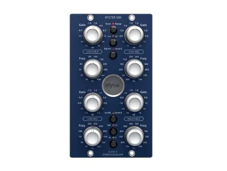 Xfilter 500 Stereo 4-Band EQ Xfilter 500 Stereo 4-Band EQ