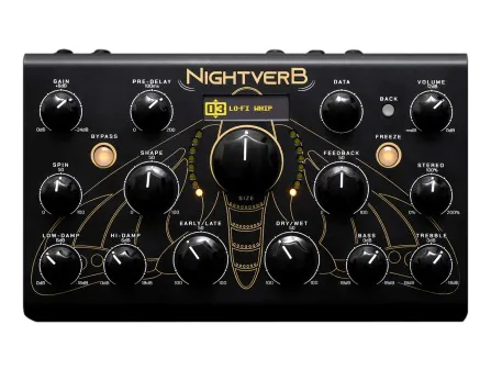 Erica Nightverb Desktop Stereo Reverb Processor