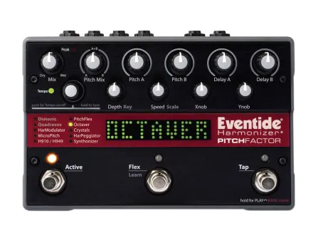 PitchFactor Pitch Shifter + Harmonizer Pedal PitchFactor Pitch Shifter + Harmonizer Pedal
