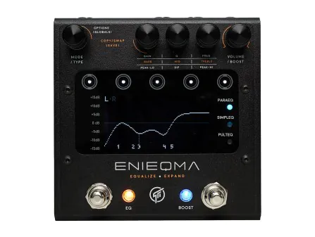 GFI Enieqma Dual-Channel EQ + Booster Pedal