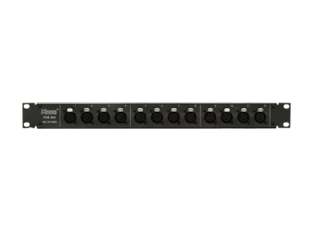 Hosa PDR-369 12-Point XLR Patch Bay